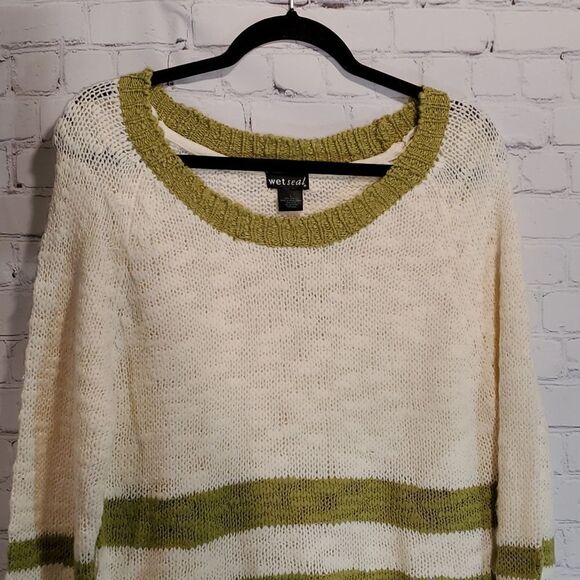 Wet Seal striped slub sweater size L NWT - Picture 2 of 7